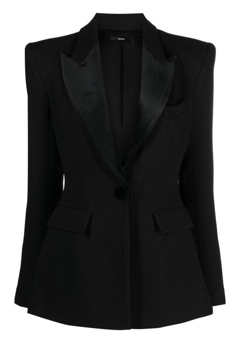 Black Aro single-breasted blazer - women ALEX PERRY | J091BLK